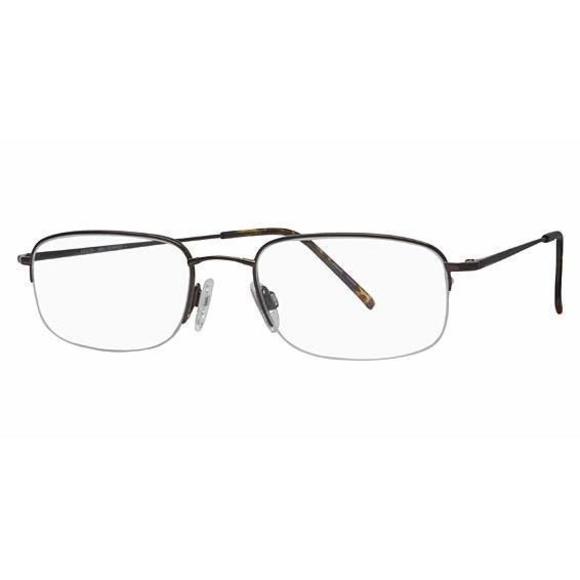 Flexon 606 Eyeglasses Coffee 218 52mm